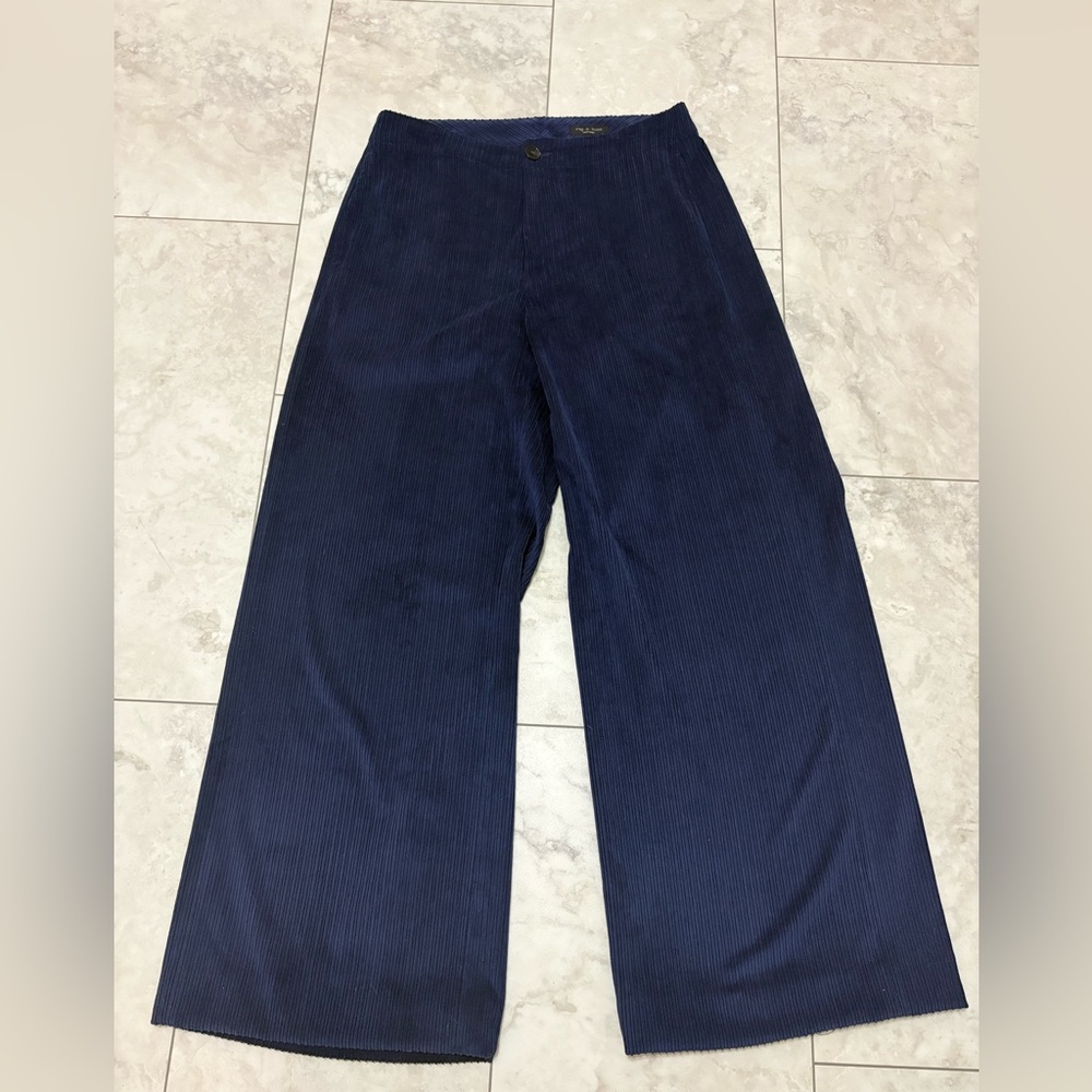 rag & bone Navy Corduroy pants size 10